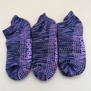 Bombas Women's Performance Gripper Honeycomb Ankle Socks Medium 3 Pairs 🔥